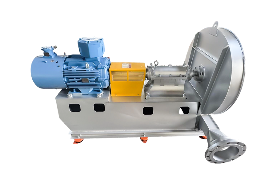 Indústria de proteção ambiental - Exaustor do sistema de tratamento de gases de escape
