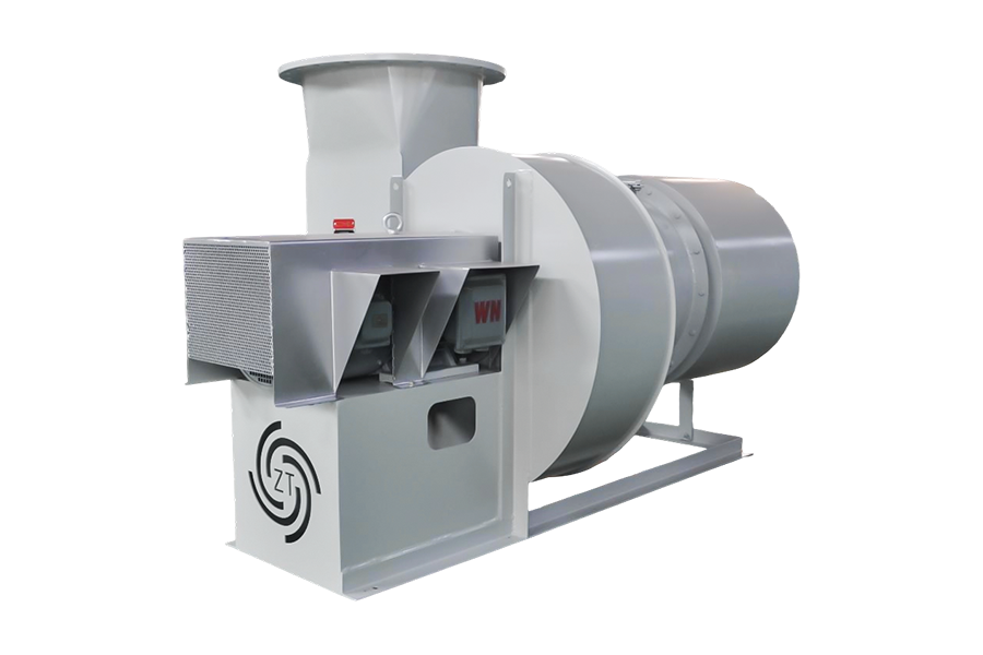 Indústria de Proteção Ambiental - Sistema de Tratamento de Gases de Escape Ventilador Assistido por Combustão