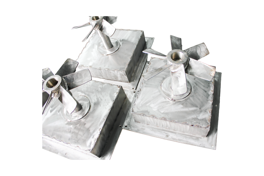 Plug-in high-temperature blowers for the coating industry