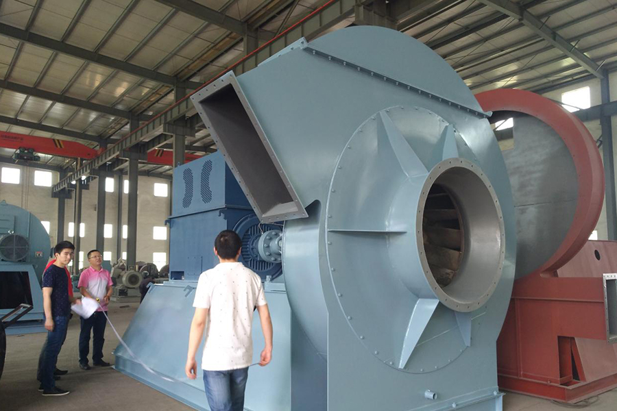 Indústria de proteção ambiental - sistema de tratamento de forno rotativo de resíduos sólidos e líquidos Ventilador de gases de combustão