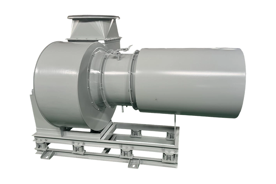 Indústria de proteção ambiental - sistema de tratamento de forno rotativo de resíduos sólidos e líquidos Ventilador secundário