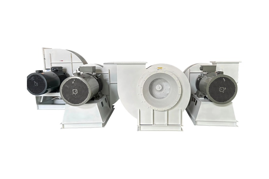 Indústria de proteção ambiental - sistema de tratamento de forno rotativo de resíduos sólidos e líquidos Ventilador de fornecimento de oxigênio